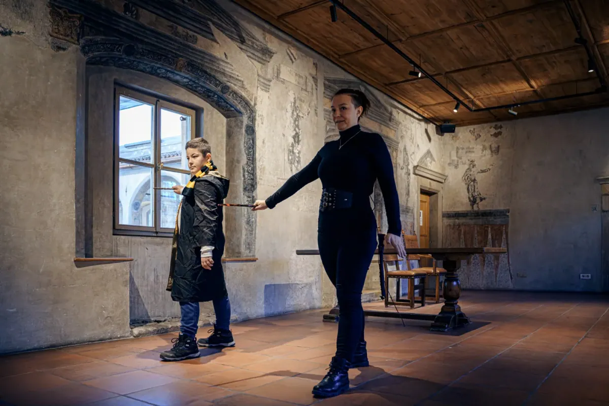 Momento dalla Scuola di Magia Italiana
